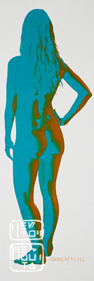 VINTE E OITO – acrílica sobre tela – 150×50 cm – 2011